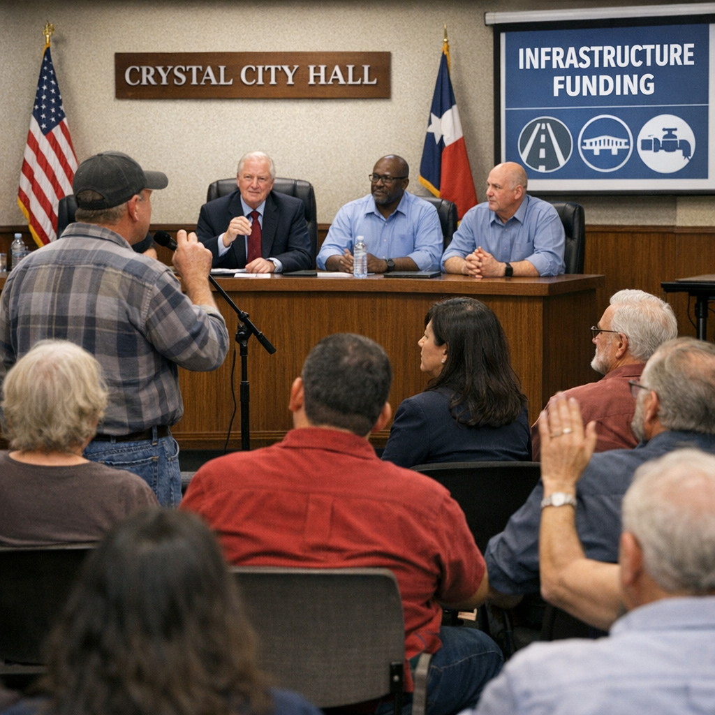 Upcoming Events in Crystal: Community Meetings and City-Wide Garage Sale