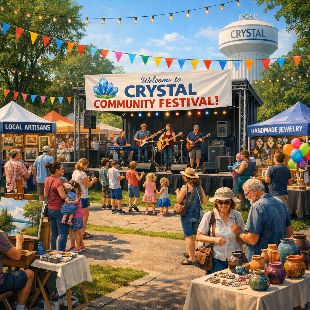 Celebrating Crystal’s Vibrant Arts and Culture Scene