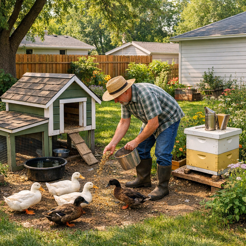 Crystal City Council Approves Backyard Ducks and Beekeeping Ordinance