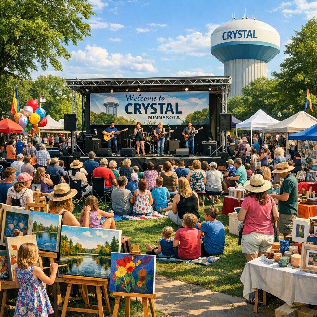 Exploring Crystal’s Vibrant Arts and Culture Scene