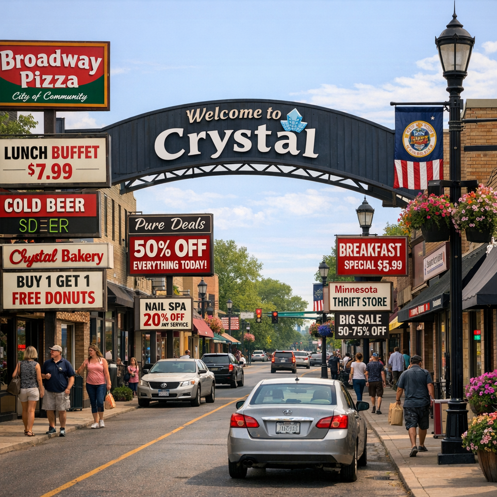 Discover Local Deals in Crystal, MN