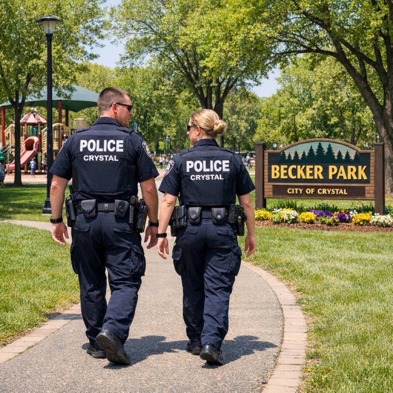 Crystal Police Address Youth Disturbances at Becker Park